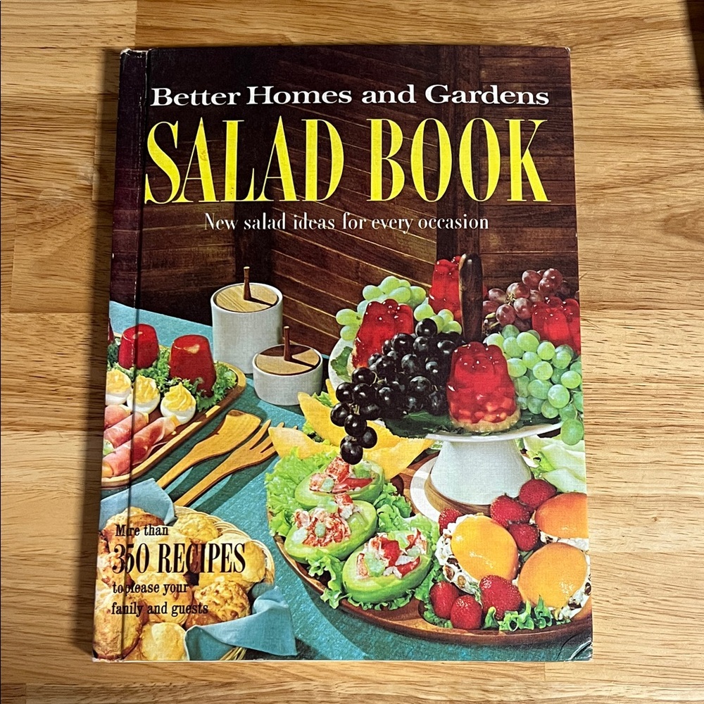 1958 Vintage Better Homes & Gardens Salad Book over 350 recipes great condition